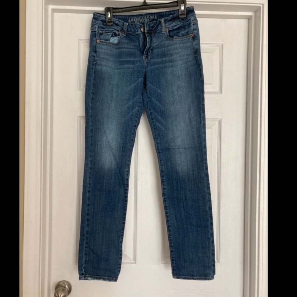 AE Skinny stretch 8 Long jeans